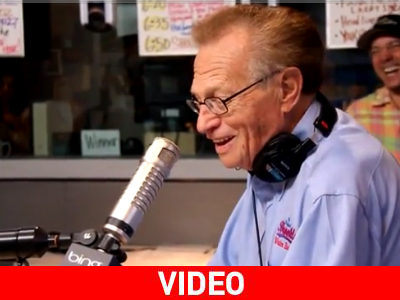 Ο «ιός» GaGa χτύπησε και τον Larry King